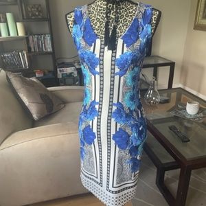 Fitted sleeveless dress - washable!